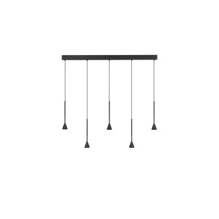 9060218 Димабилна висечка светилка црна 3000К NET Nova Luce